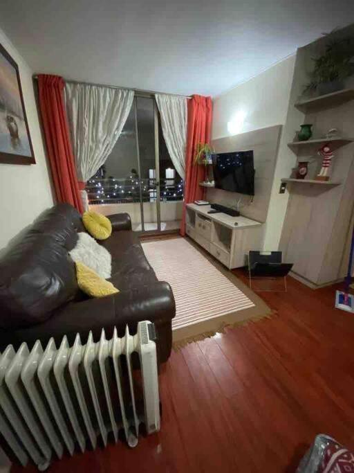 Comodo Departamento En El Centro De Stgo Apartman Santiago Kültér fotó